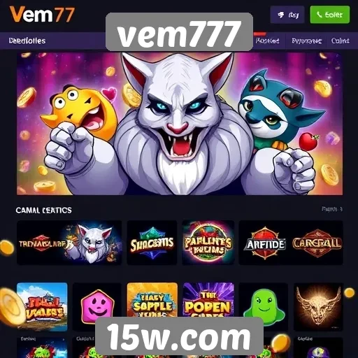 Principais jogos disponíveis na plataforma vem777